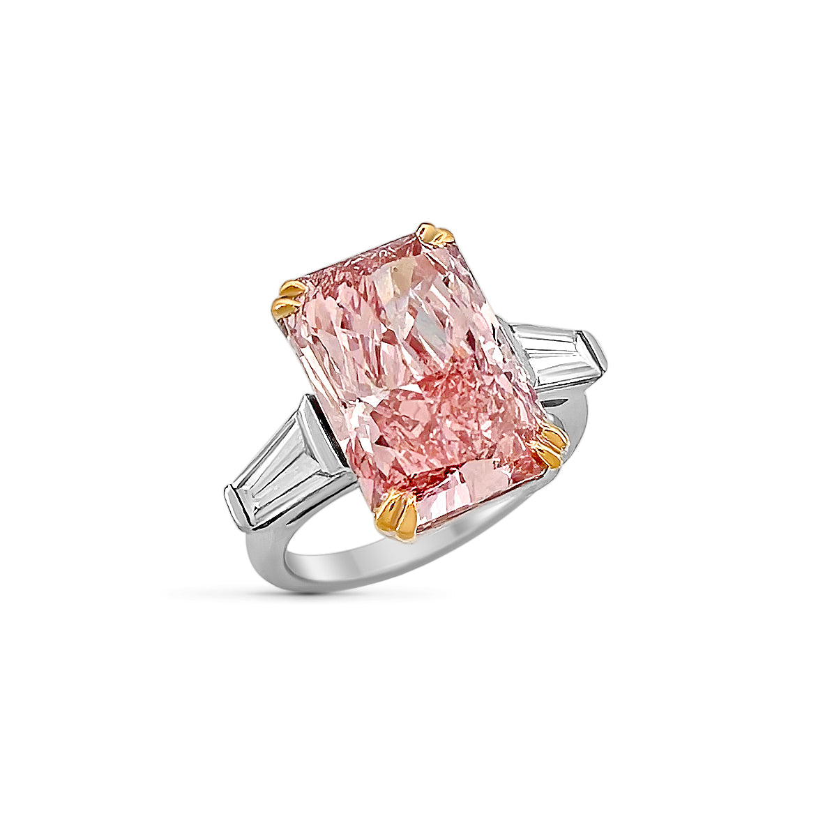 8.04 TW 7.04 CTS Diamond Ring