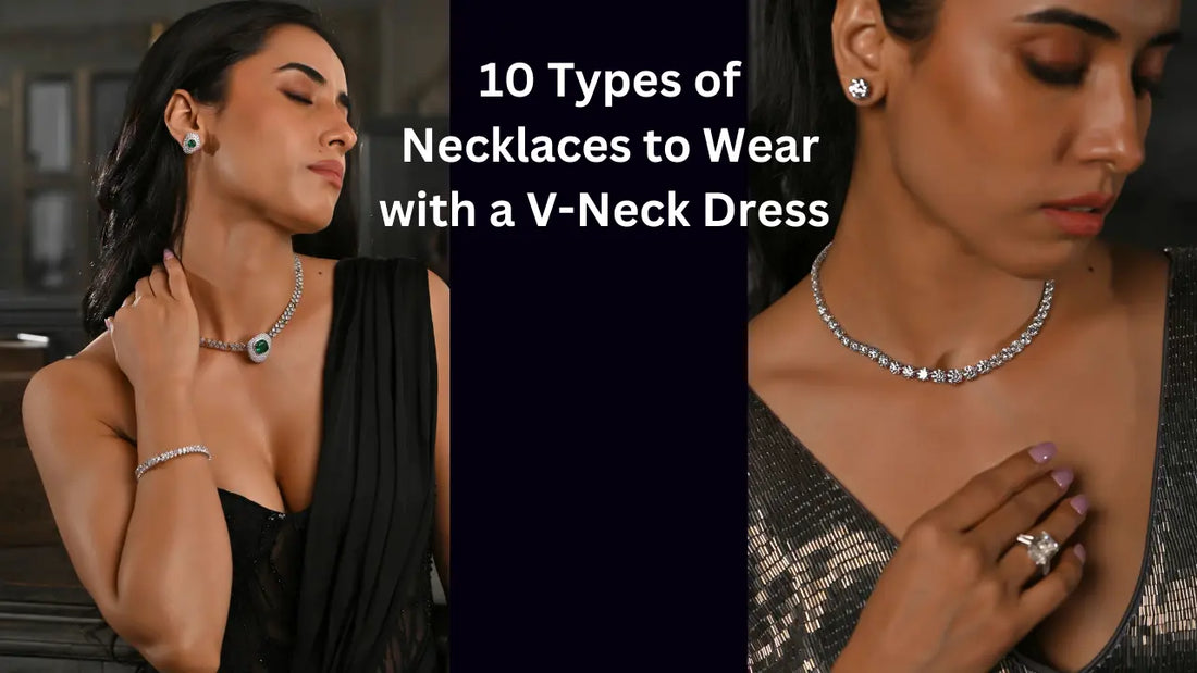 10 Types of Necklaces to Wear with a V-Neck Dress (2025)