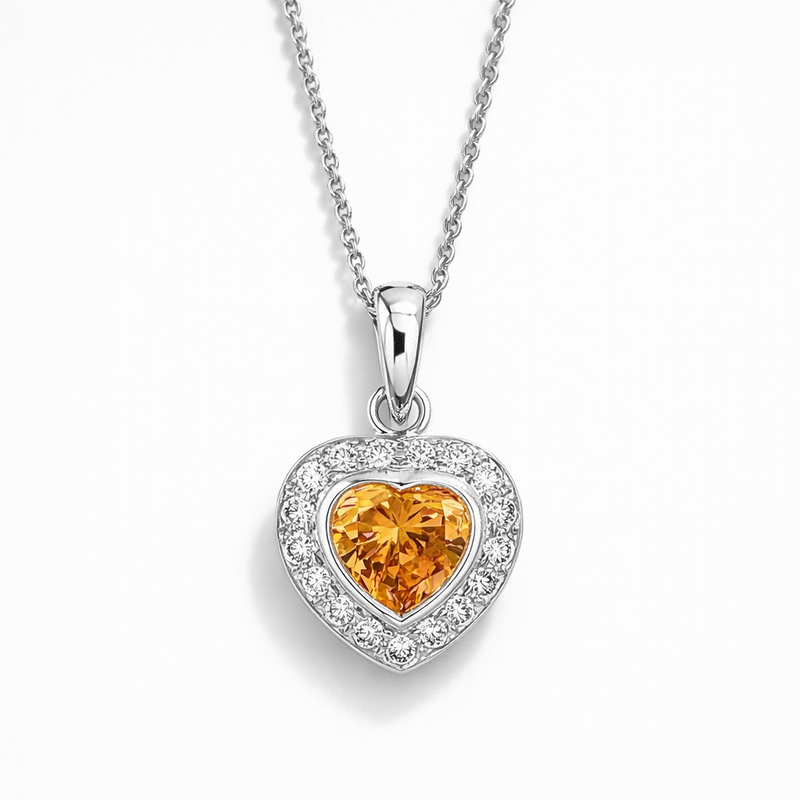 Golden Heart Halo Pendant – Golden Heart Halo Pendant