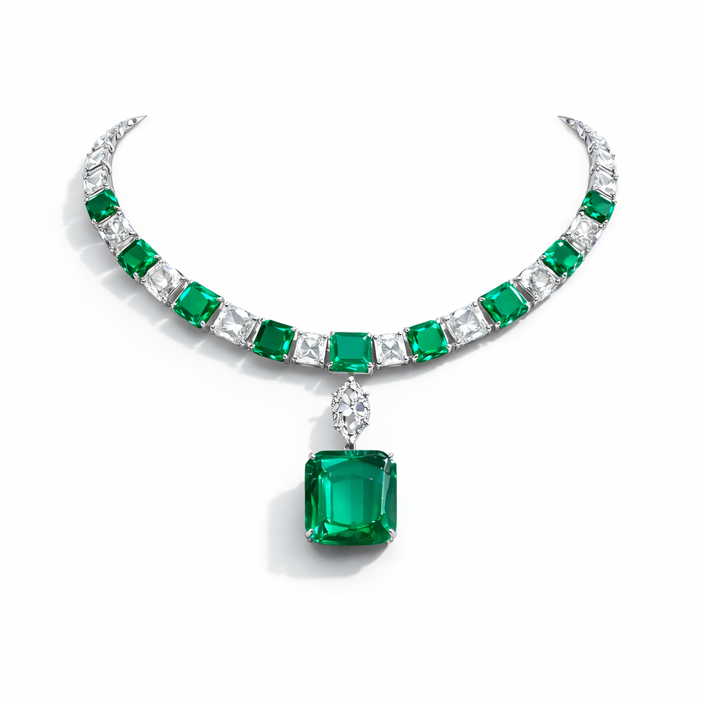 Emerald Sovereign Necklace