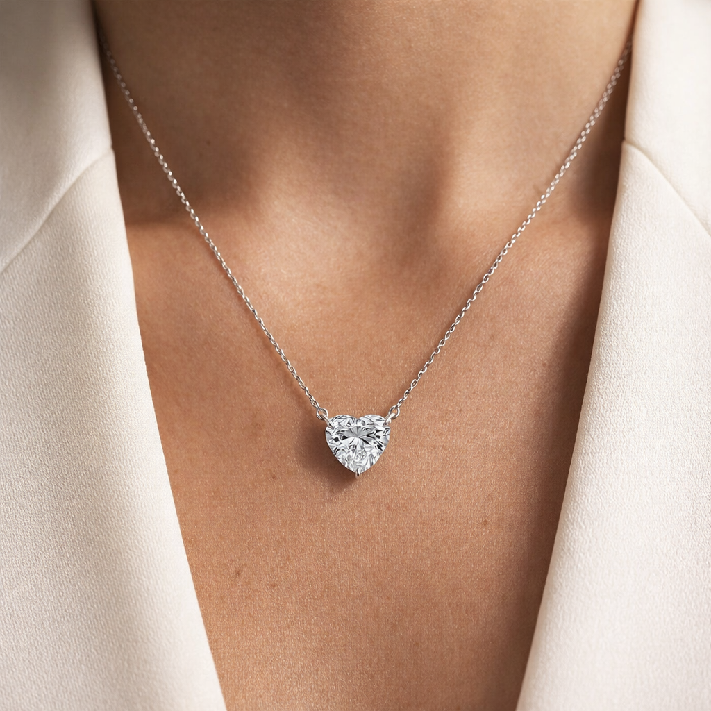 The Heart Diamond Pendant