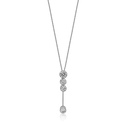 3.02 TW 1.18 CTS Diamond Pendant