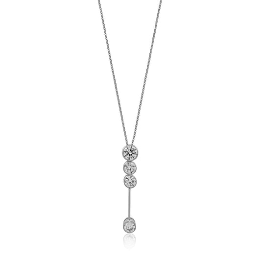 3.02 TW 1.18 CTS Diamond Pendant