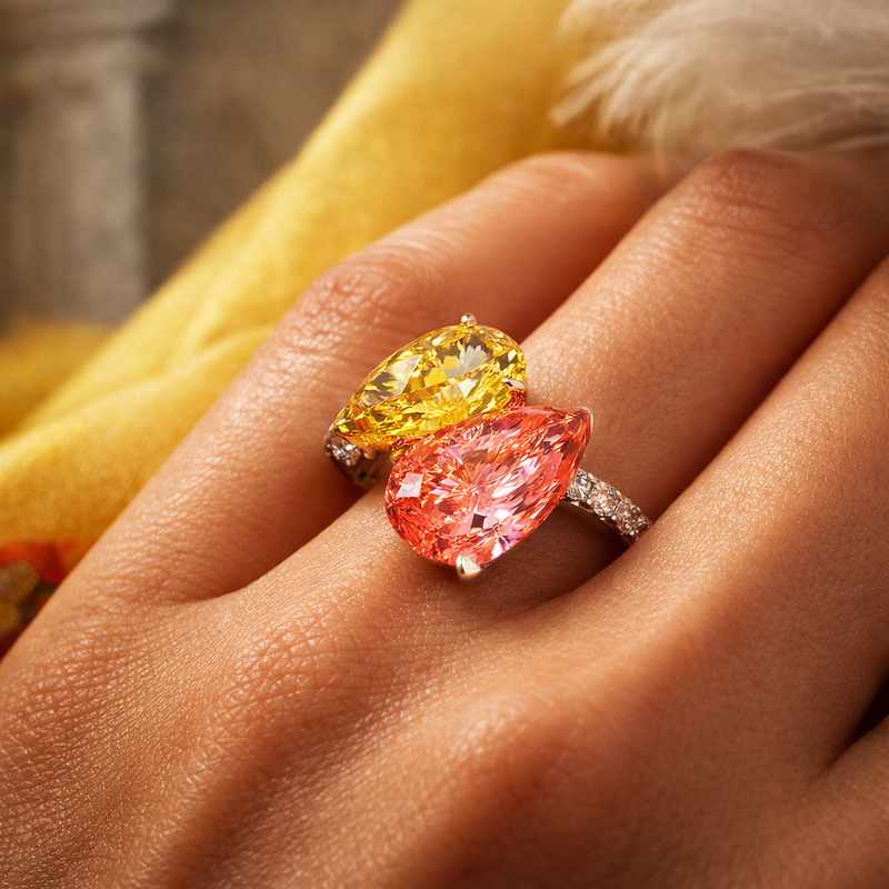 Duo Éclat Toi et Moi Ring – Duo Éclat Toi et Moi Ring