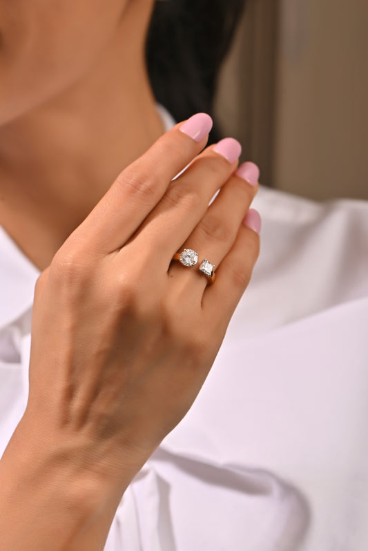 1.70 TW 1.12 CTS Diamond Ring