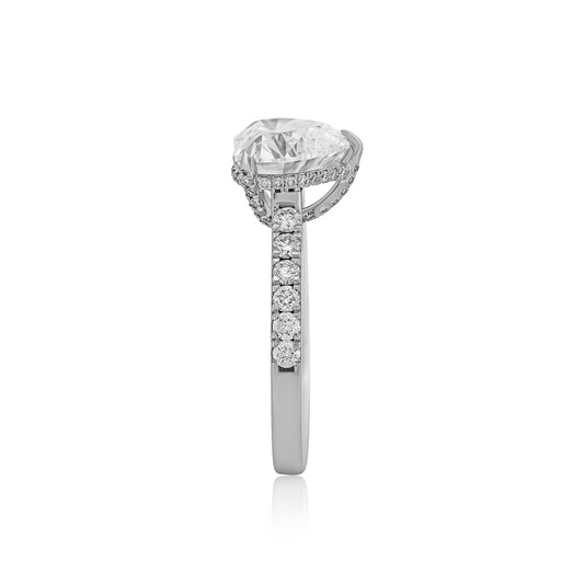 3.56 TW 3.03 CTS Diamond Ring