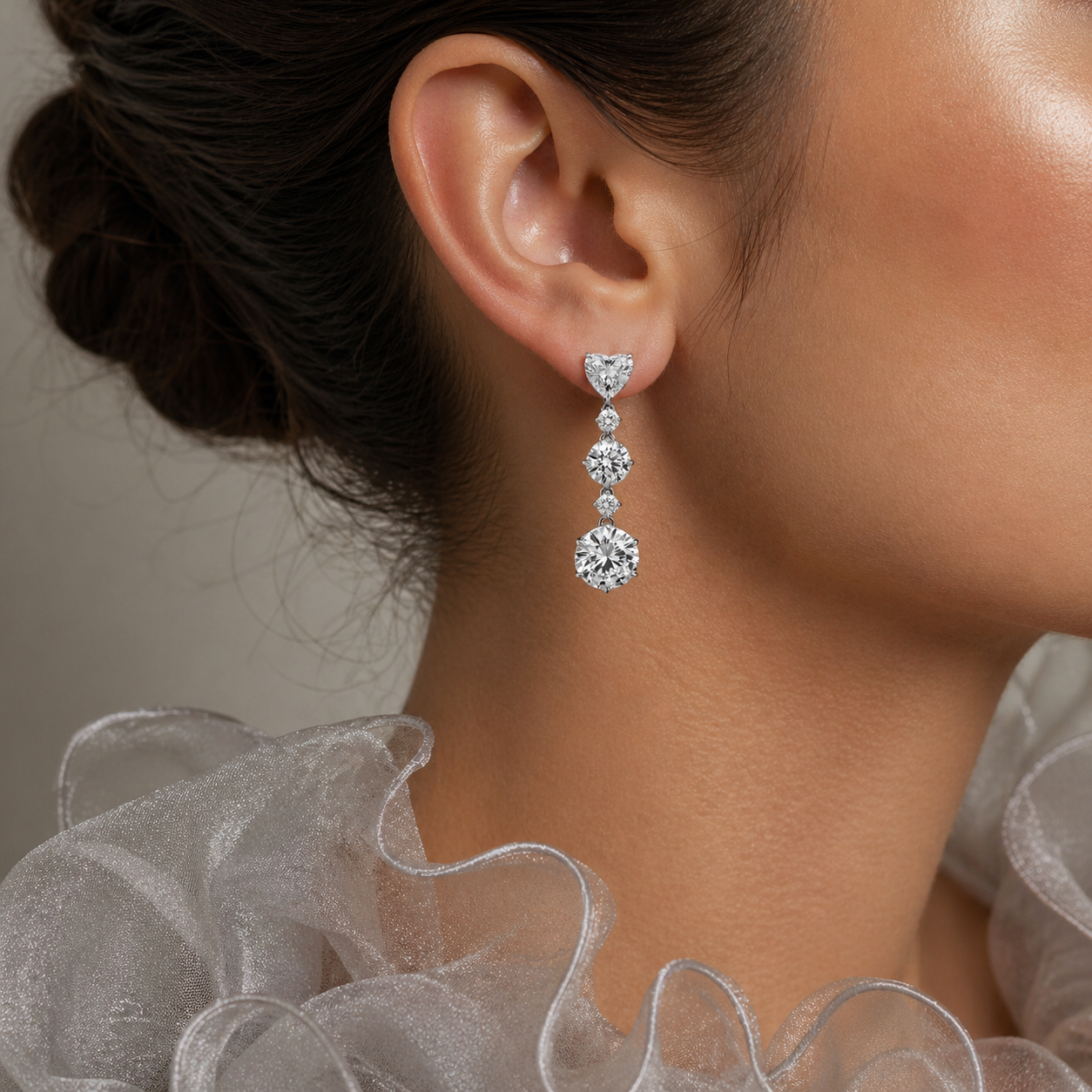 A Symphony of White Diamonds
