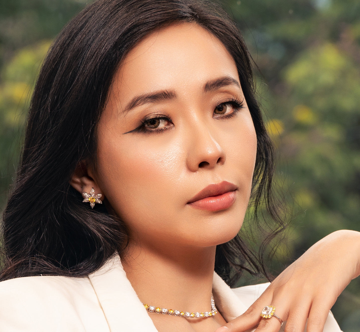 8.21 TW Diamond Earrings