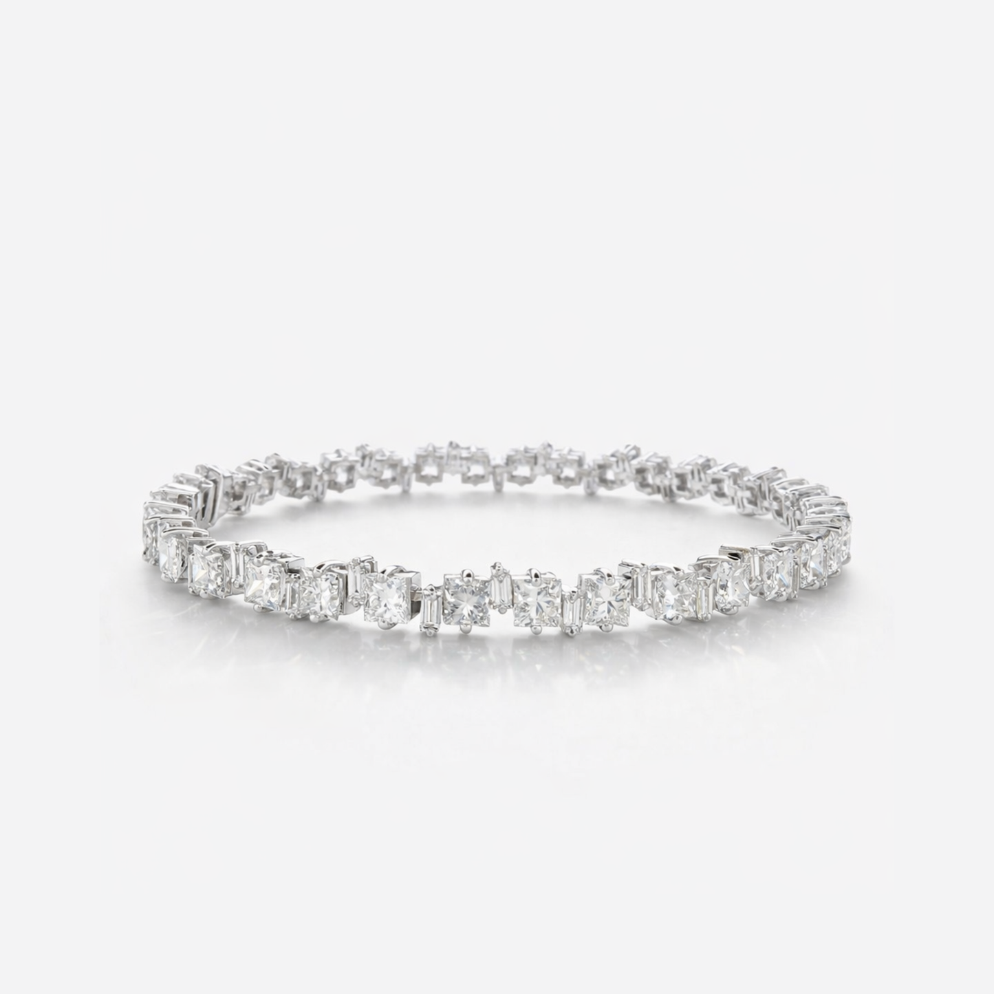 Imperial Radiance Diamond Tennis Bracelet