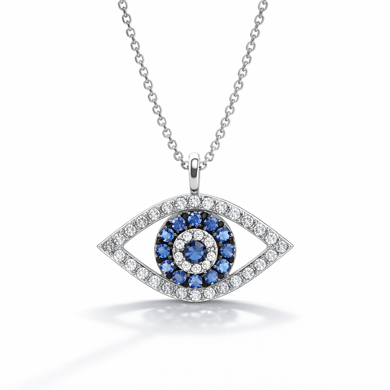 Azure Halo Evil Eye Pendant – Azure Halo Evil Eye Pendant