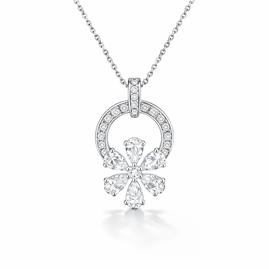 Eternal Bloom Diamond Pendant
