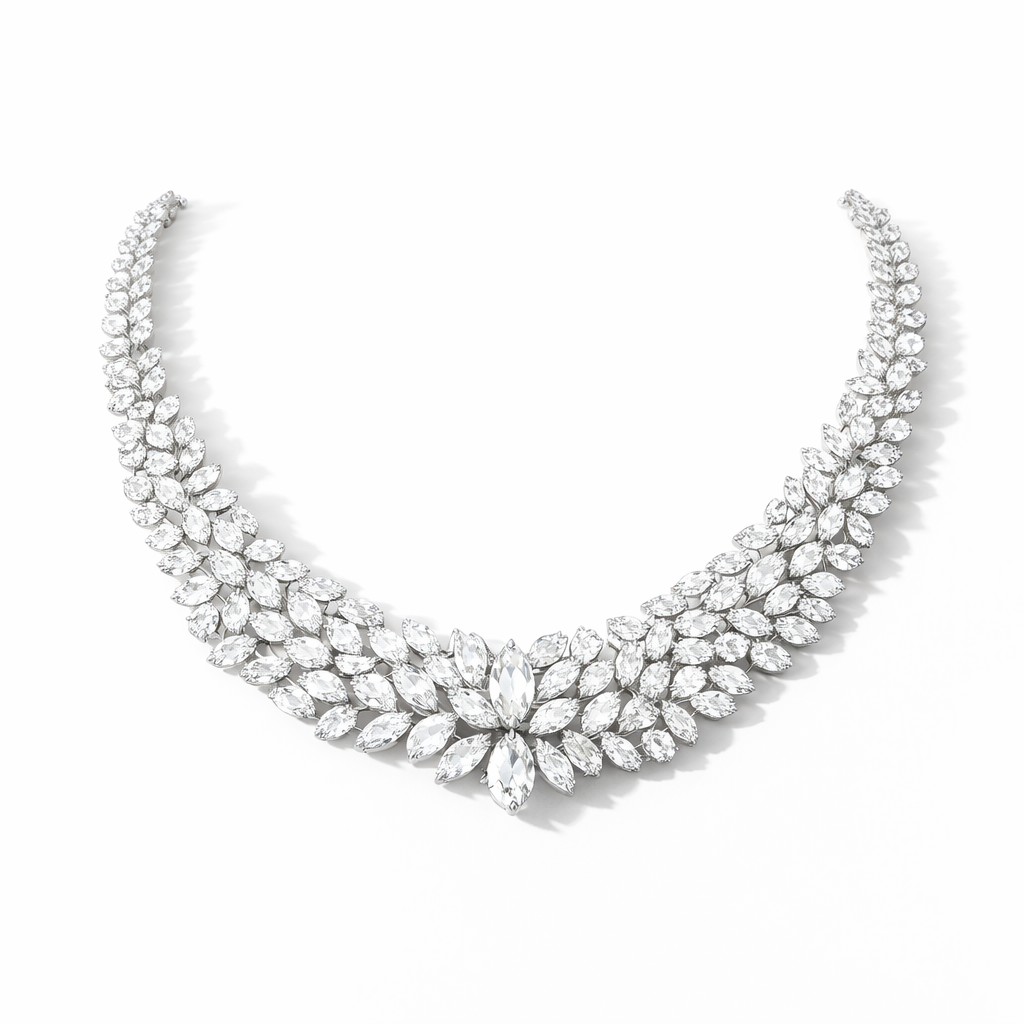 ANOR Marquise Diamond Necklace