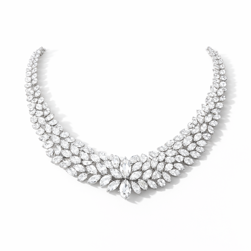 ANOR Marquise Diamond Necklace – ANOR Marquise Diamond Necklace