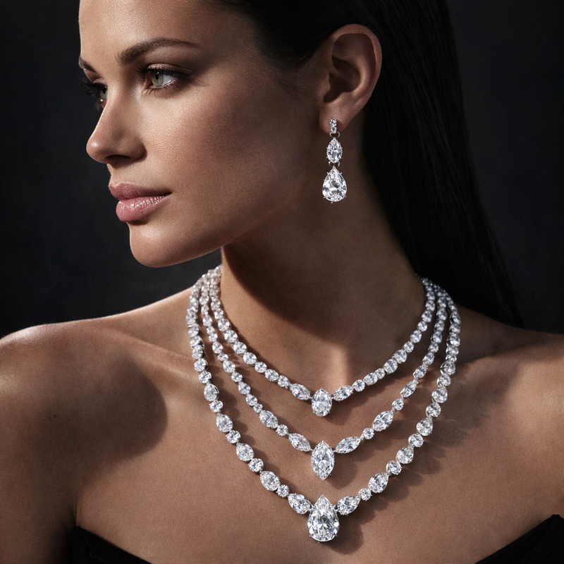 The Sovereign Lumière Diamond Parure – The Sovereign Lumière Diamond Parure