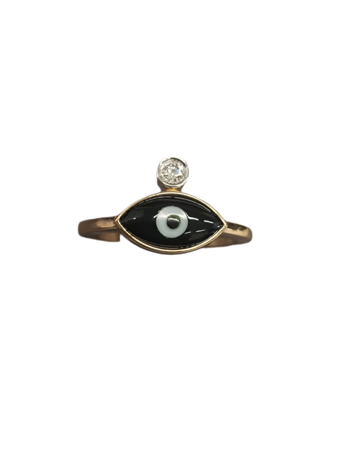 0.05 TW Colour Stone 1.10 CT Diamond Ring