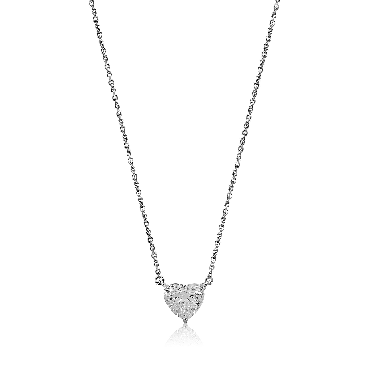 With Stone Sliver diamond pendant designs for women