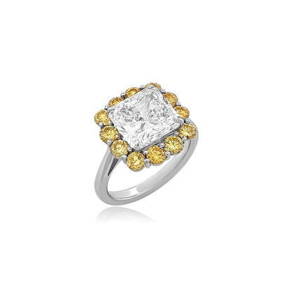 5.26 TW 4.00 CTS Diamond Ring
