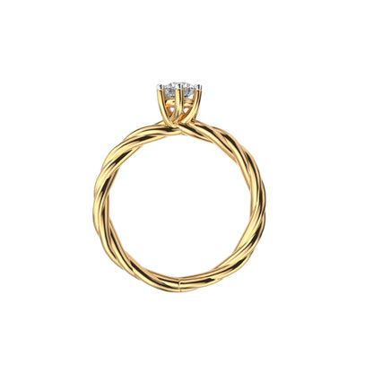 0.27 TW Diamond Ring