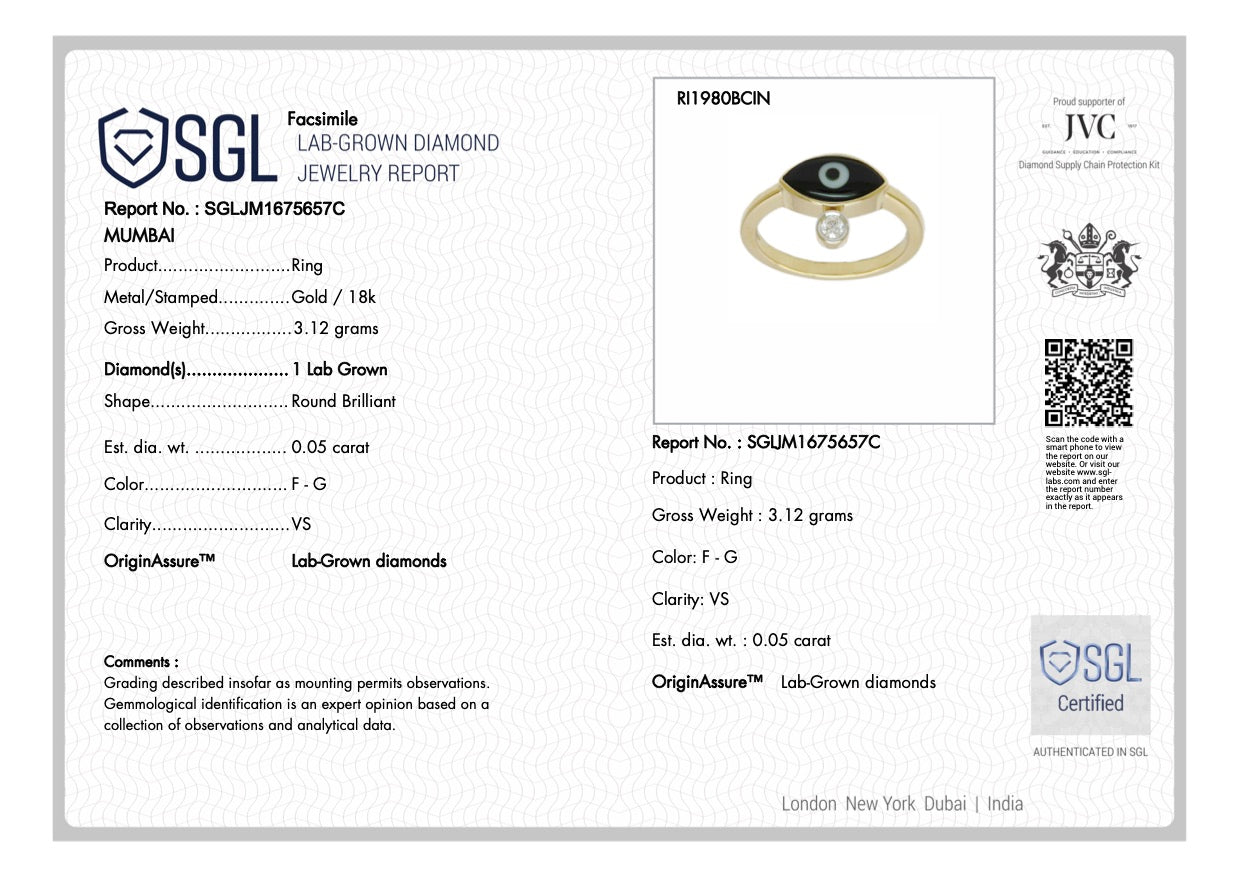 0.05 TW Colour Stone 1.10 CT Diamond Ring