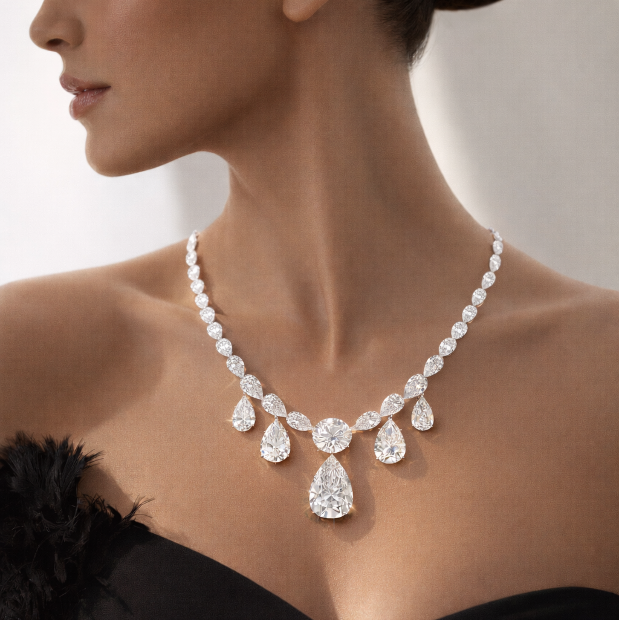 The Imperial Cascade Diamond Necklace